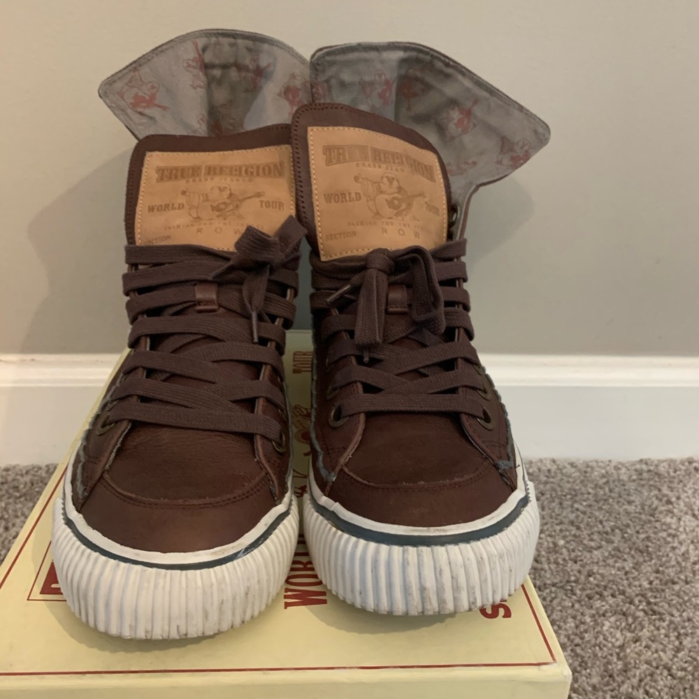 True Religion Hanabel T Leather Sneakers